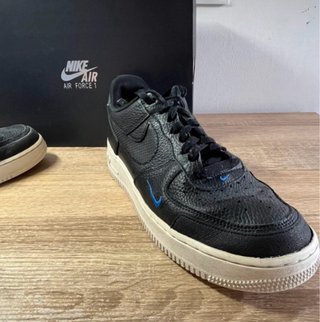 Nike Air Force 1 Negras y Azules