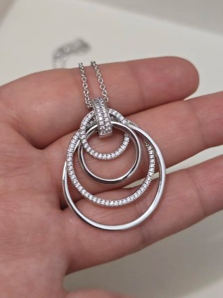 Conjunto Collar y Pendientes Plata 925