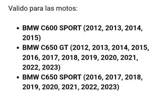 Manetas Puig BMW C600 C650 SPORT Y GT