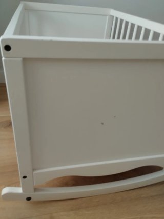 Minicuna Mecedora Ikea Blanca