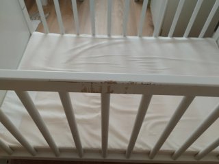 Minicuna Mecedora Ikea Blanca