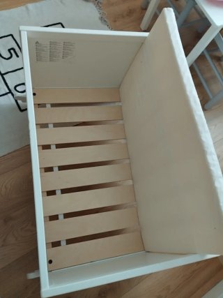 Minicuna Mecedora Ikea Blanca