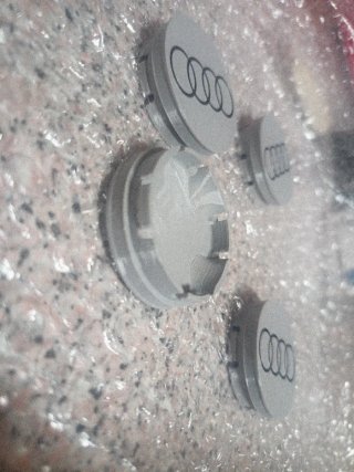 Tapas llantas Audi 3D (4 unidades)