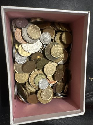 Monedas antiguas variadas