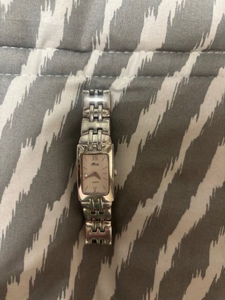 Reloj Lotus Acero Esfera Blanca