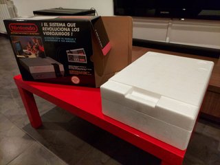 Nintendo NES Entertainment System Caja