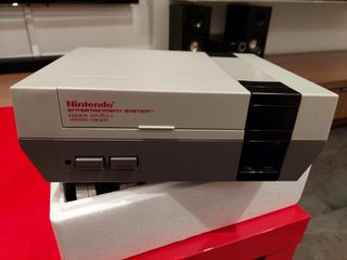 Nintendo NES Entertainment System Caja