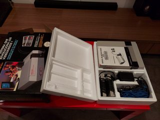 Nintendo NES Entertainment System Caja