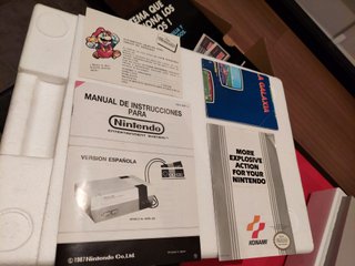 Nintendo NES Entertainment System Caja