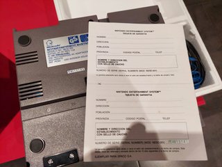 Nintendo NES Entertainment System Caja