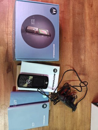 Motorola SLVR Negro/Plata Caja Completa