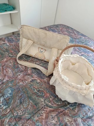 Bolso cambiador bebé oso