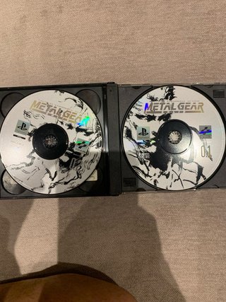 Metal Gear Solid PS1 PAL