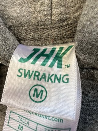 Sudadera JHK Gris con Capucha