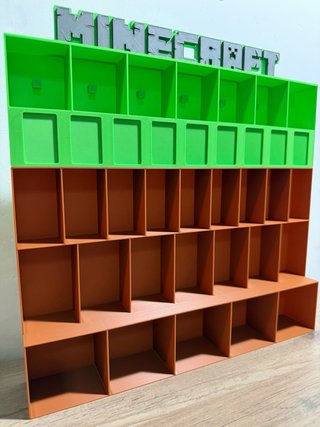 Expositor Minecraft Kinder Joy