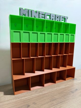Expositor Minecraft Kinder Joy