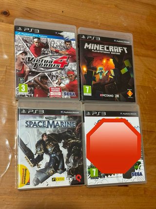 Lote 4 Juegos Playstation 3
