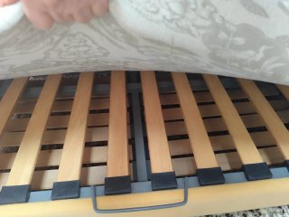 Sofá Cama Amarillo anaranjado muy bonito