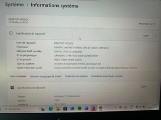 2 Ordenadores HP Plata y Negro
