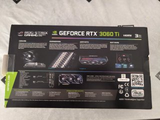 Nvidia RTX 3060 Ti ROG STRIX OC LHR
