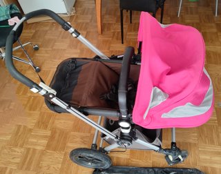 Carro de bebé Bugaboo rosa