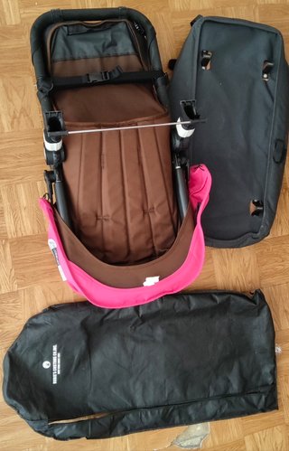 Carro de bebé Bugaboo rosa