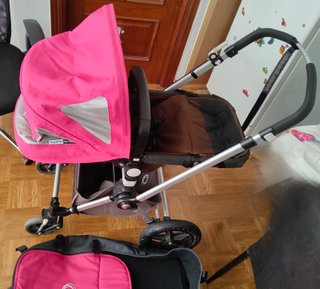 Carro de bebé Bugaboo rosa