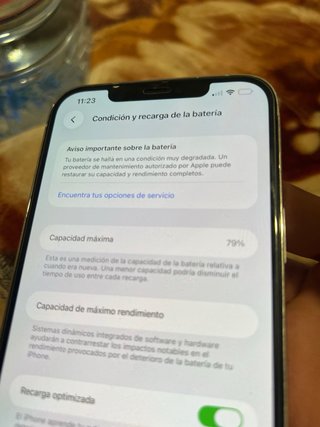 iPhone 12 Pro Max 128GB Plata Batería 79%