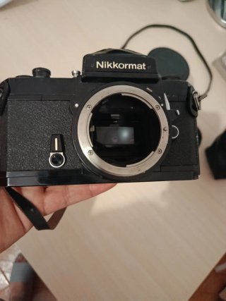 Nikon Nikkormat + Obiettivi Micro Nikkor 55mm