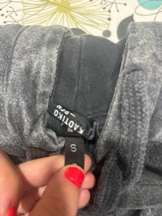 Sudadera Kaotiko gris talla única