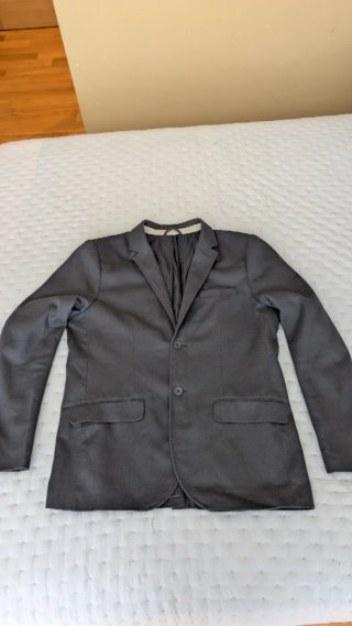 Chaqueta blazer hombre azul talla XL