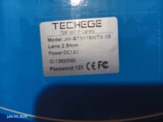 Cámara de seguridad TECHEGE