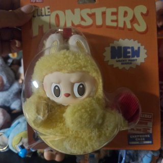 Popmart Labubu Monstro Fone de Ouvido
