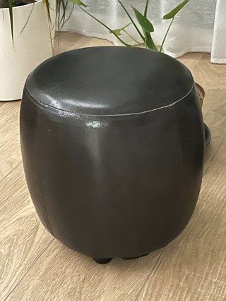 Taburete Vintage acolchado