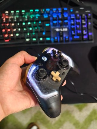 Mando Xbox Gamesir K1 Edicion Kaleid Transparente