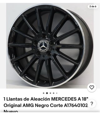 Llantas Mercedes 19 Originales