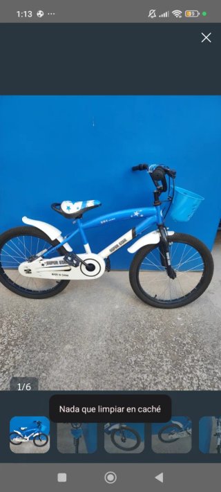 Bicicleta infantil Super Star