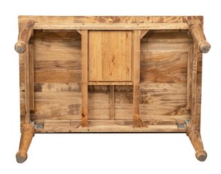 Tavolo scrittoio Country in legno massello di tigl
