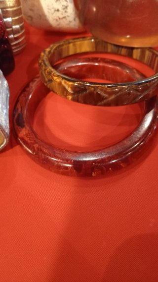 Lotto bracciali donna bangle materiali diversi