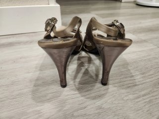 Zapatos de fiesta Adolfo Dominguez Beige