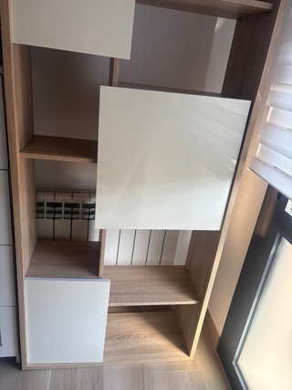 Estantería/Librería Madera y Blanco