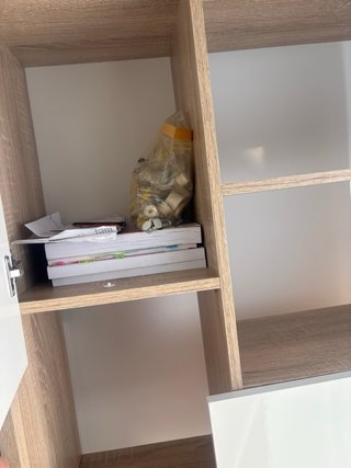 Estantería/Librería Madera y Blanco
