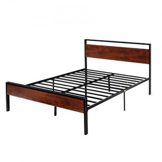 Struttura letto matrimoniale, 35 cm, in metallo ne