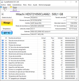 Discos Duros 500GB Seagate y Hitachi