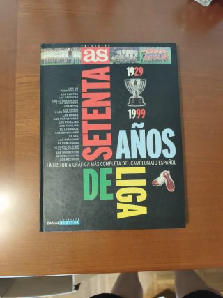 Setenta años de liga libro