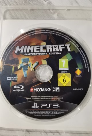 Minecraft Playstation 3 Edition Blu-ray