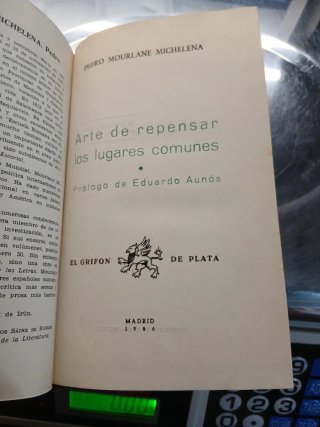Arte de Repensar Los Lugares Comunes