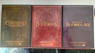 DVD El Señor de los Anillos: Versión Extendida