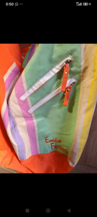 Bolso bandolera multicolor estilo veraniego