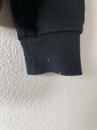 Sudadera Puma Negra con Cremallera